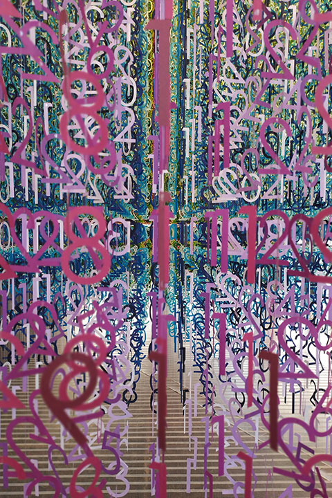 Installation art contemporain